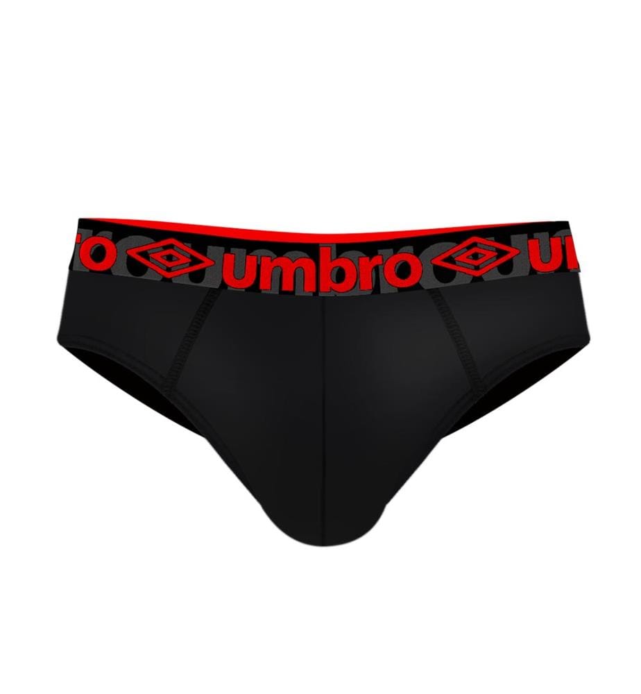 Set di 3 slip Bak - Nero, giallo e rosso