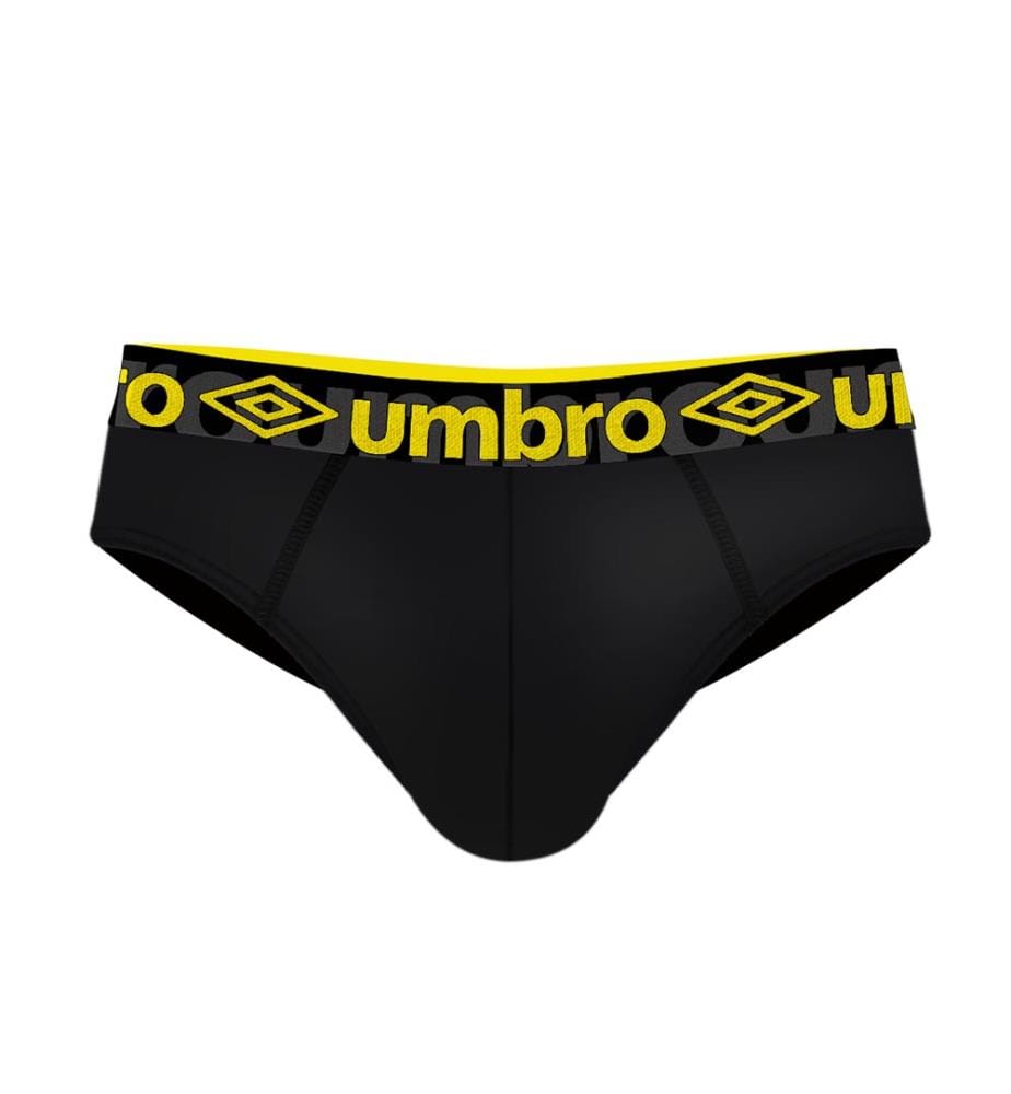 Set di 3 slip Bak - Nero, giallo e rosso