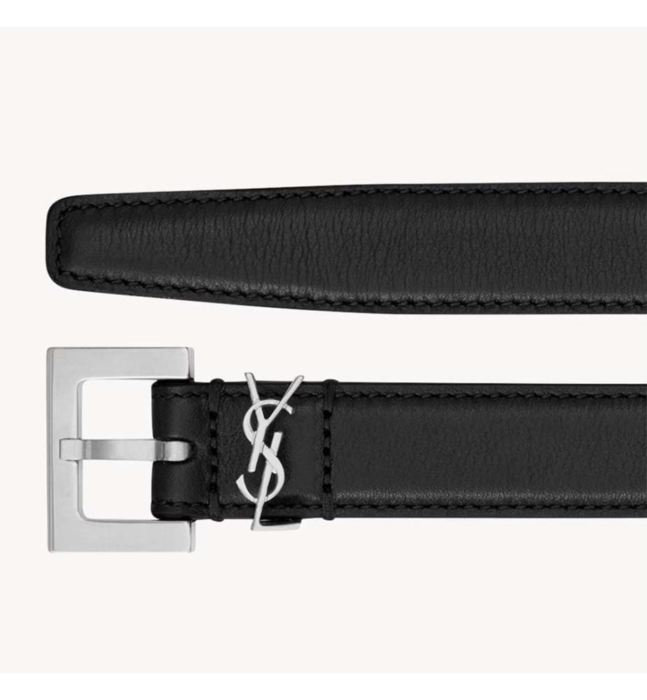 Cintura Cassandre Thin - Nero
