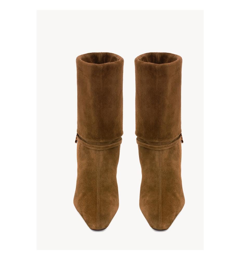 NIKI suede ankle boots – Brown