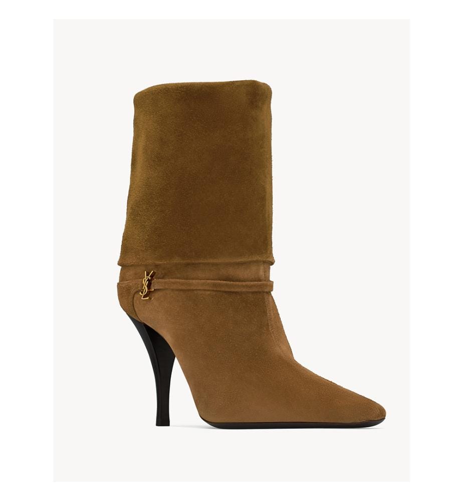 NIKI suede ankle boots – Brown
