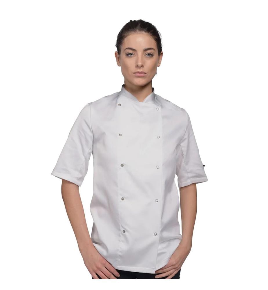 Dennys Koch Jacke für Damen, kurzarm
