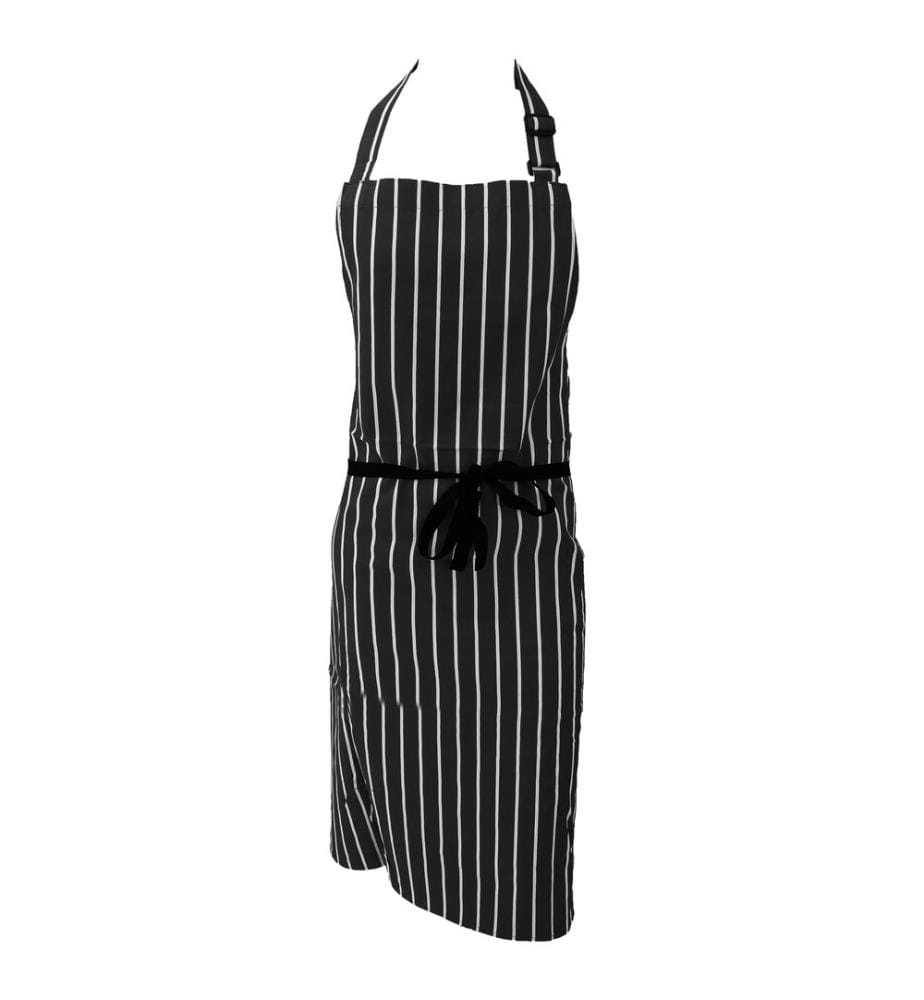 Dennys Unisex Baumwoll Küchenschürze mit Streifen