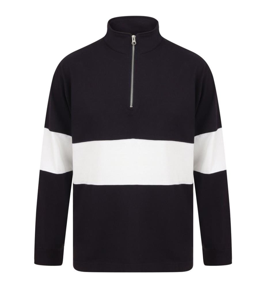Front Row Unisex Erwachsene Panel Zip Top
