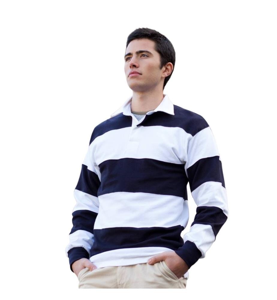 Front Row - Poloshirt Genäht für Herren - Rugby
