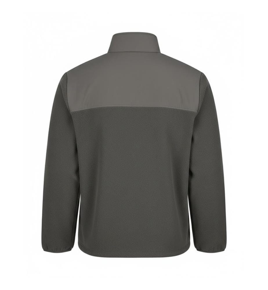 Front Row - Fleece-Oberteil für Herren, mit halbem Reissverschluss, Micro-Vlies