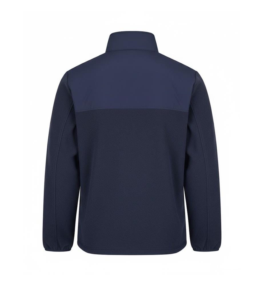 Front Row - Fleece-Oberteil für Herren, mit halbem Reissverschluss, Micro-Vlies