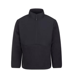 Front Row - Fleece-Oberteil für Herren, mit halbem Reissverschluss, Micro-Vlies