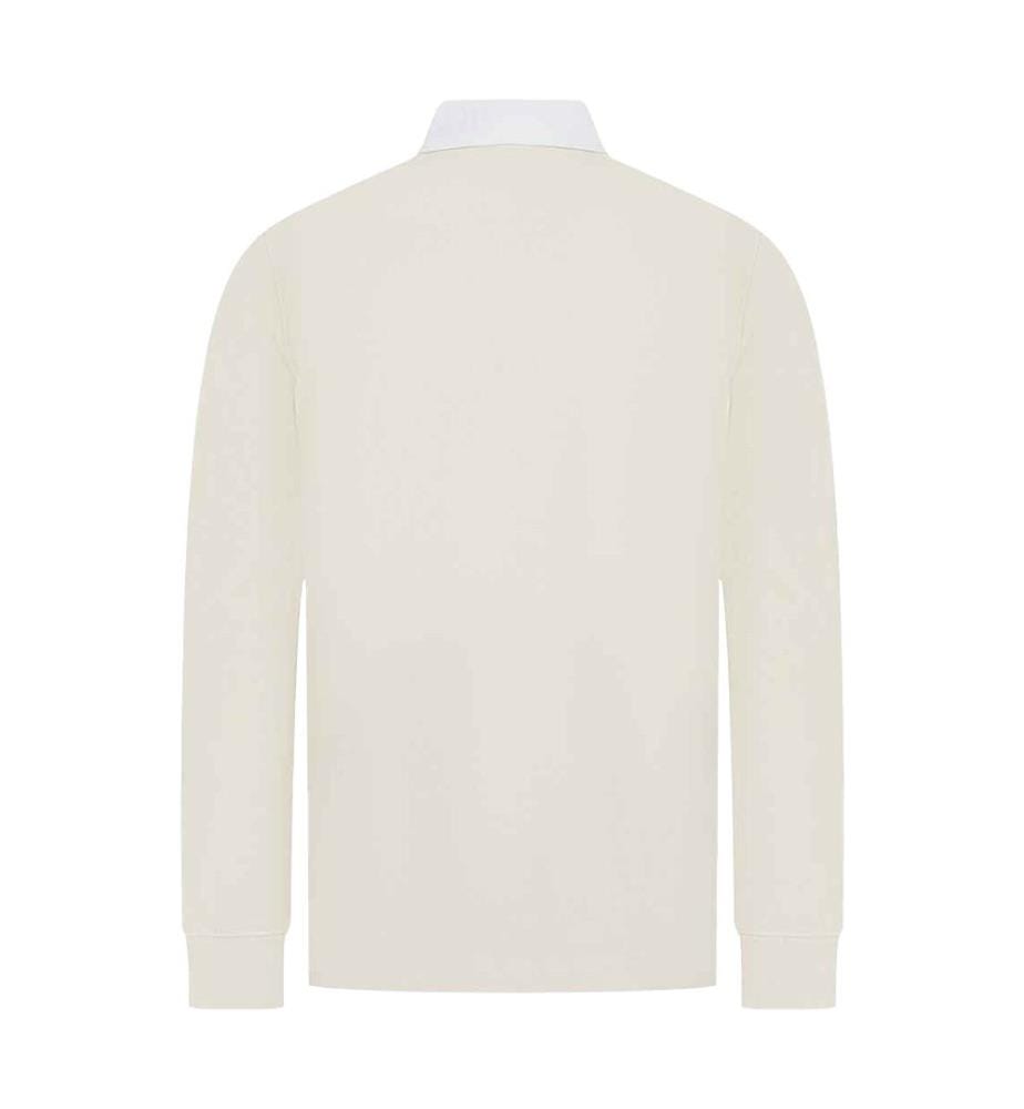 Front Row Herren Premium Longsleeve / Rugby-Shirt / Polo-Hemd, langärmlig