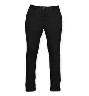 Front Row Damen Stretch Chino-Hose