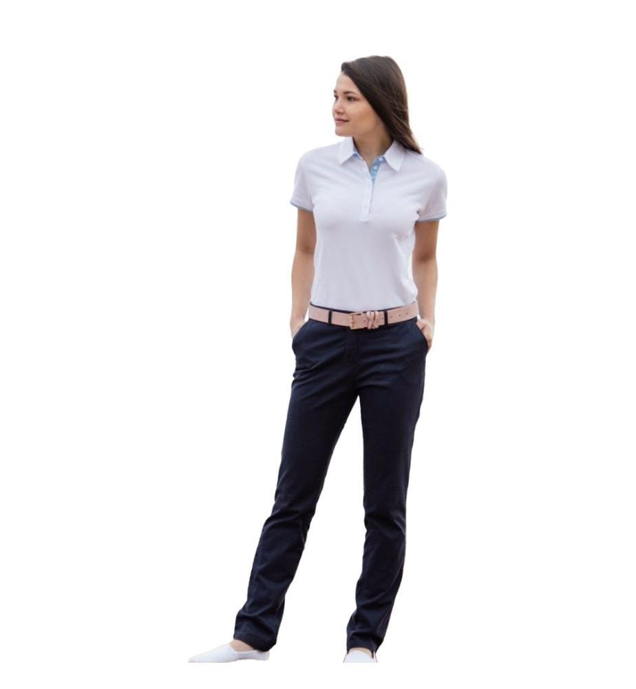 Front Row Damen Stretch Chino-Hose