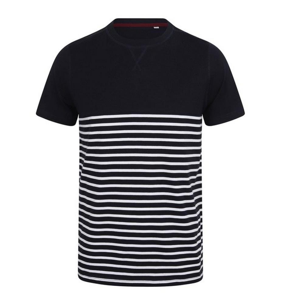 Front Row - "Breton" T-Shirt ohne Etiketten für Herren/Damen Unisex