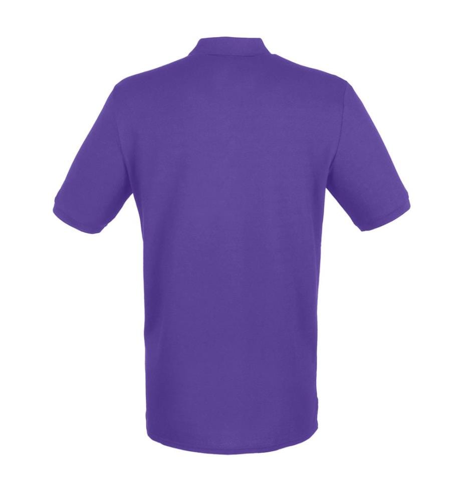 Henbury Herren Pique Polo-Shirt