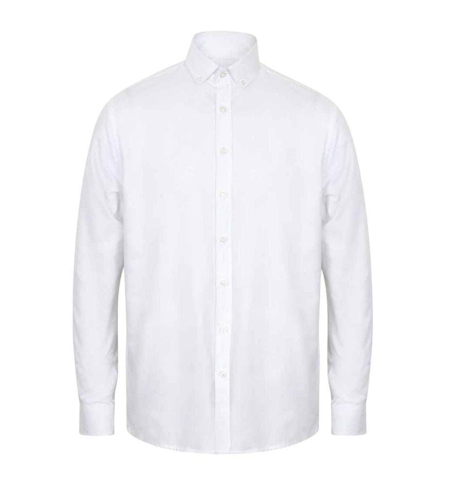 Henbury Modern Camicia Formale Manica Lunga Uomo