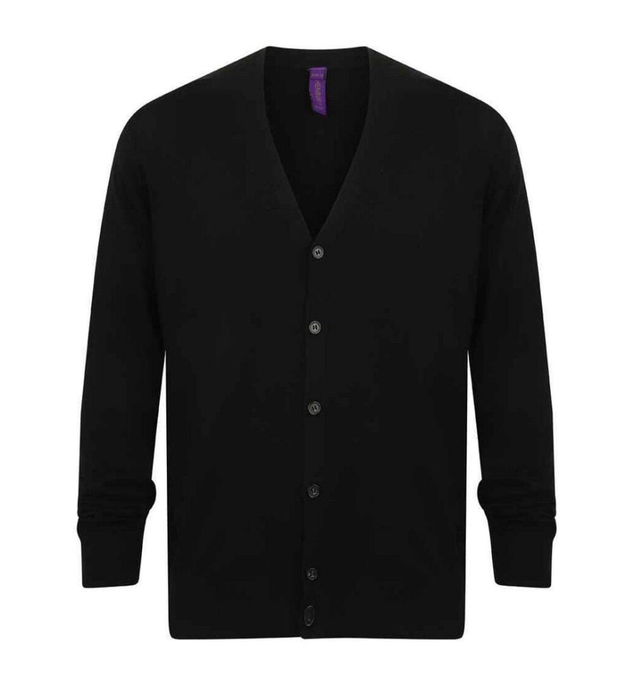 Henbury - Strickjacke V-Ausschnitt für Herren