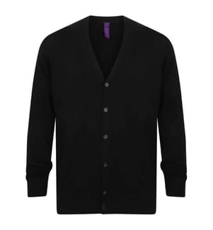 Henbury - Strickjacke V-Ausschnitt für Herren