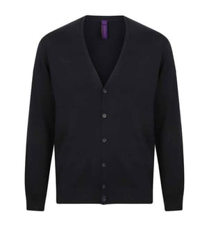 Henbury - Strickjacke V-Ausschnitt für Herren
