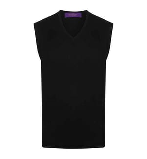 Henbury - Sweatshirt V-Ausschnitt für Herren  Ärmellos