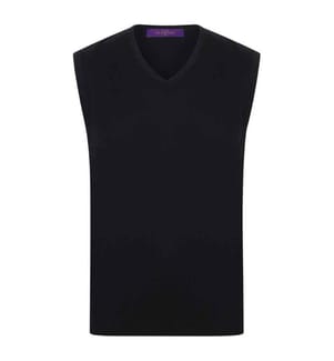 Henbury - Sweatshirt V-Ausschnitt für Herren  Ärmellos