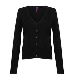 Henbury - Strickjacke V-Ausschnitt für Damen