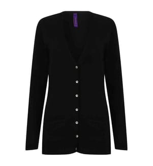 Henbury - Strickjacke V-Ausschnitt für Damen