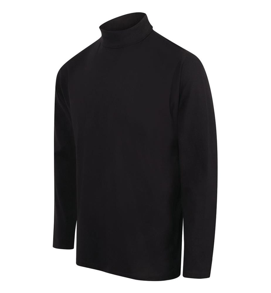 Henbury Herren Rollkragen-Sweatshirt, langärmlig, hoher Baumwollanteil