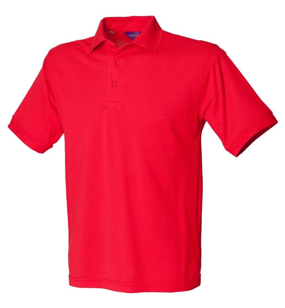 Henbury Herren Polo-Shirt, Kurzarm