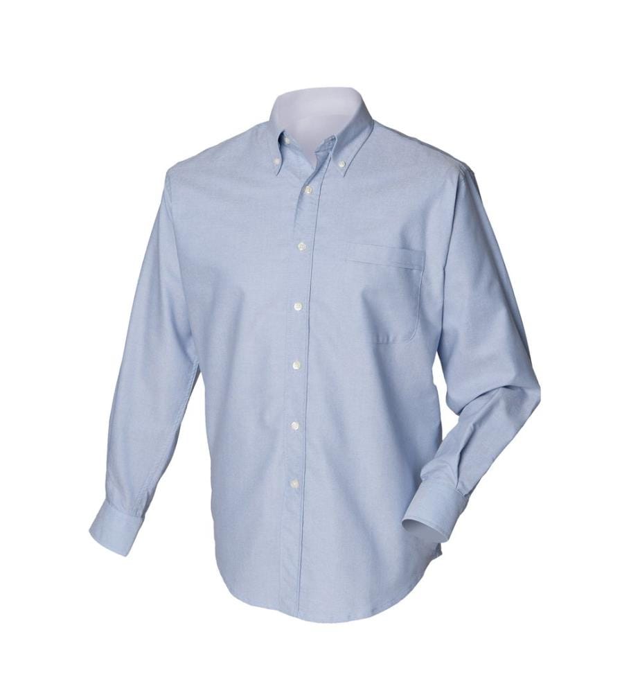 Henbury - Camicia da Lavoro Manica Lunga - Uomo
