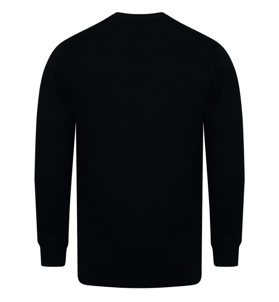 Henbury Herren Feinstrick-Strickjacke mit V-Ausschnitt