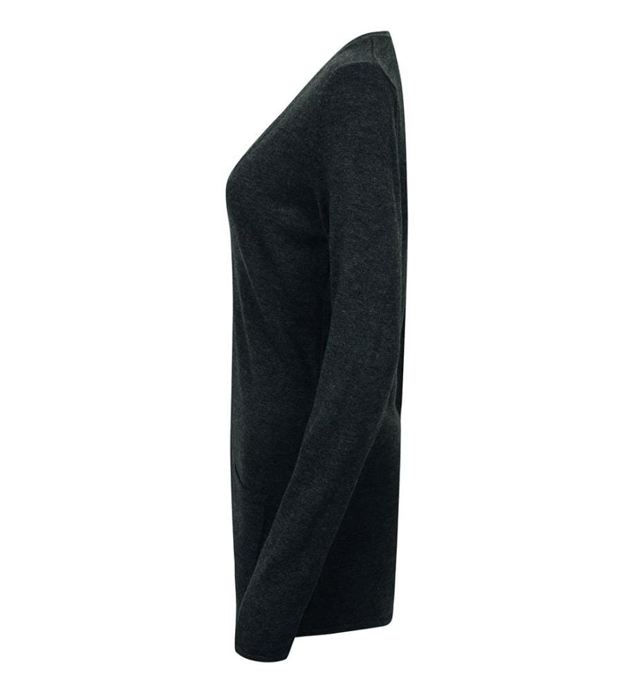 Henbury Damen Strickjacke mit V-Ausschnitt