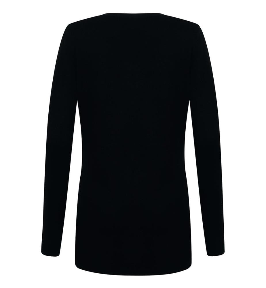 Henbury Damen Strickjacke mit V-Ausschnitt