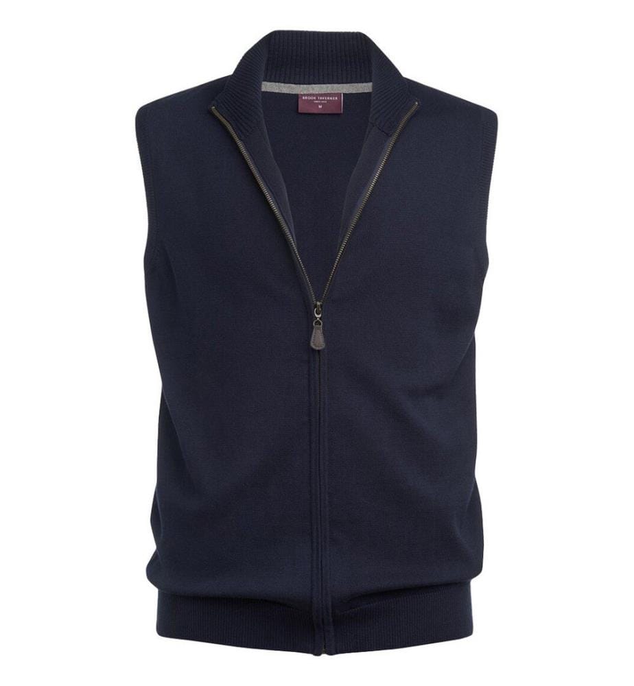 Brook Taverner - "Lincoln" Weste Jerseyware für Herren/Damen Unisex
