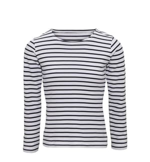 Asquith & Fox Damen T-Shirt Mariniere, langärmlig