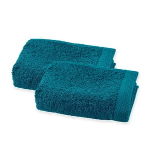 2er-Set Gästetücher aus Baumwolle 600 g/m² - 30 x 50 cm