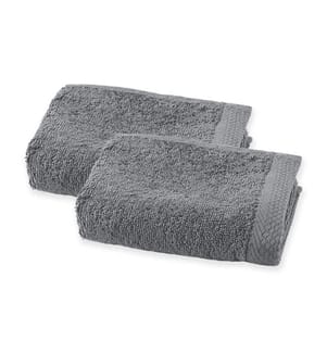 2er-Set Gästetücher aus Baumwolle 600 g/m² - 30 x 50 cm