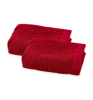 2er-Set Gästetücher aus Baumwolle 600 g/m² - 30 x 50 cm