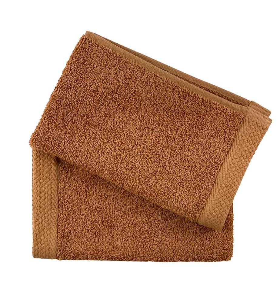 Set of 2 Cotton Guest Linens 600 g/m² - 50 x 30 cm