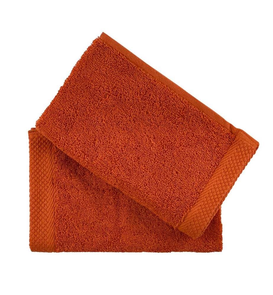 Set of 2 Cotton Guest Linens 600 g/m² - 50 x 30 cm