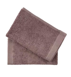 2er-Set Gästetüchern aus Baumwolle 600 g/m² - 50 x 30 cm