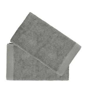 2er-Set Gästetücher aus Baumwolle 600 g/m² - 50 x 30 cm