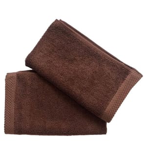 Doppelpack Gästetücher aus Baumwolle 600 g/m², - 30 x 50 cm