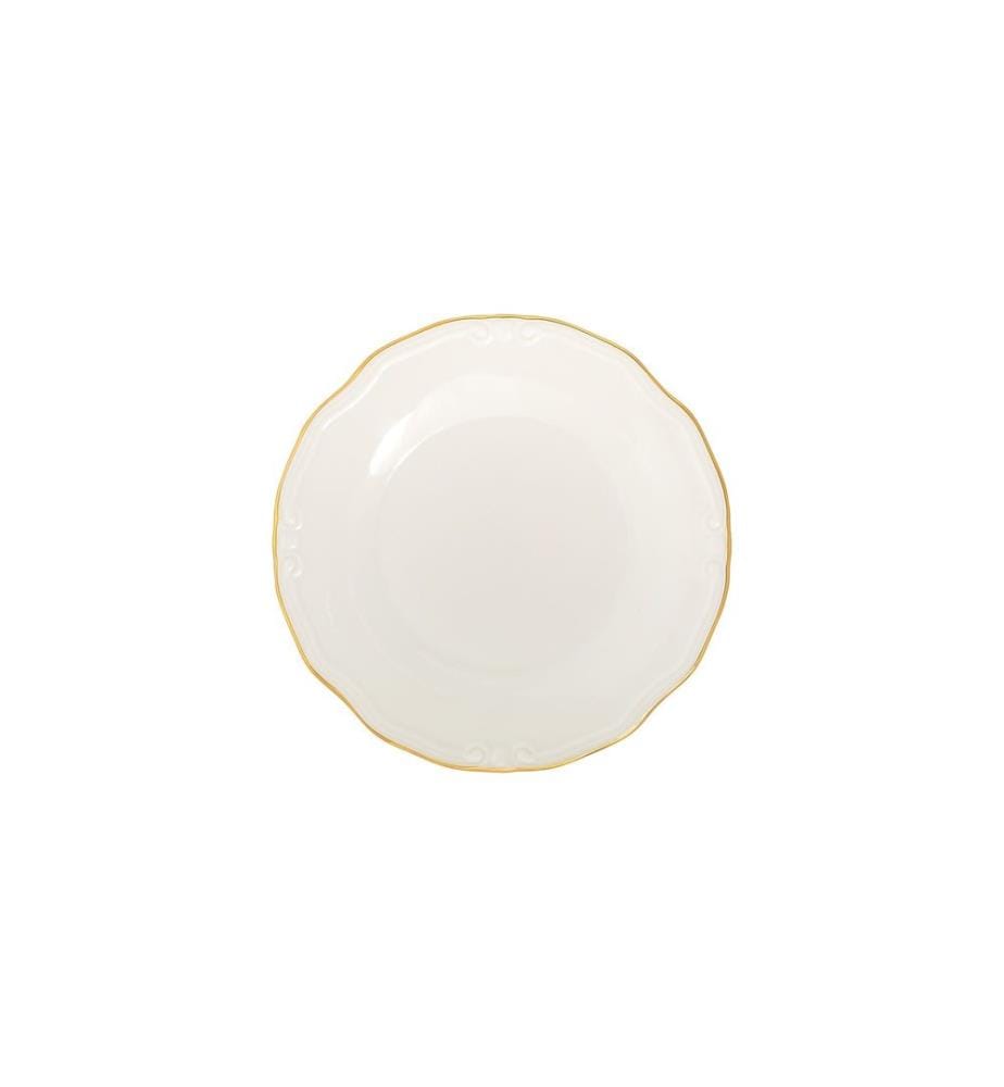 Geschirrset (53-teilig) – Weissgold