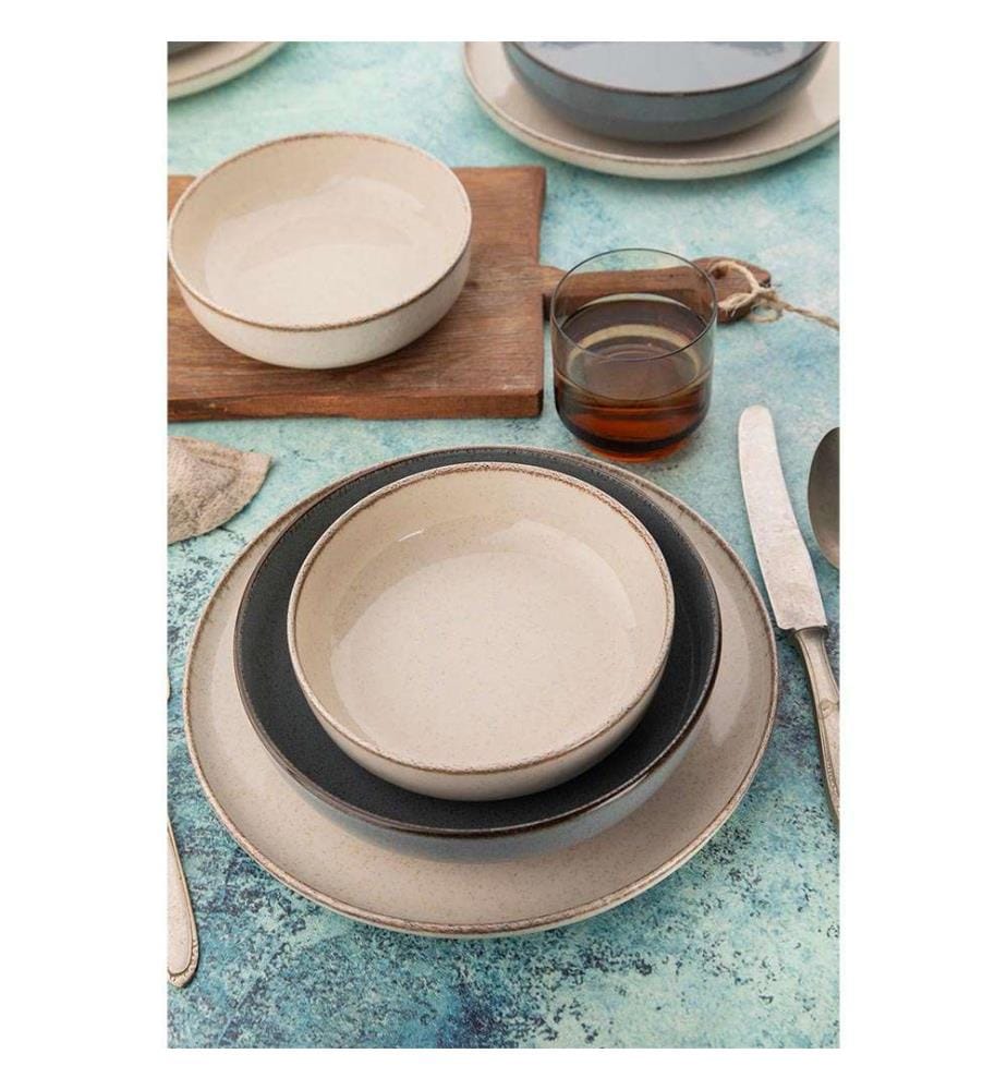 Service de table (16 pièces) - Bleu crème