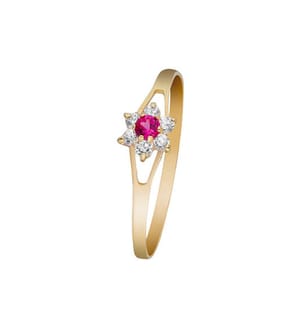 Bague Nature - Or Jaune 375/1000