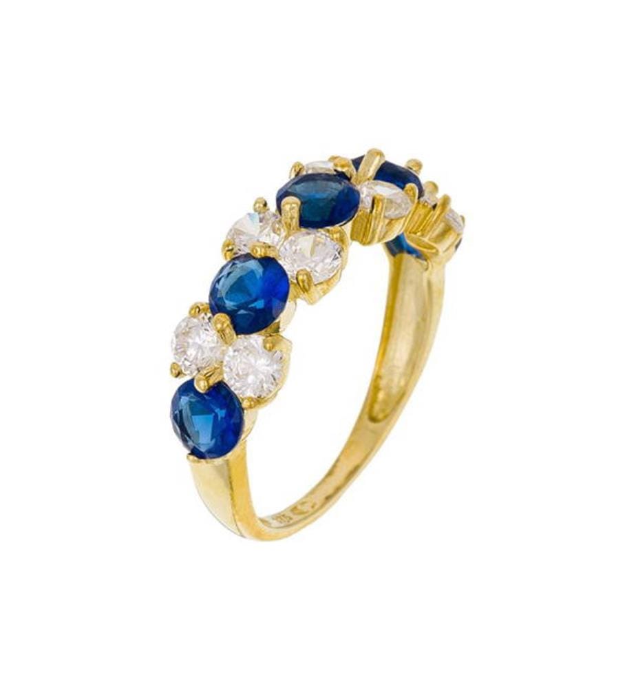 Bague Océan - Or Jaune 375/1000