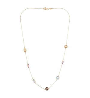 Collier Coloured Or Jaune 375/1000