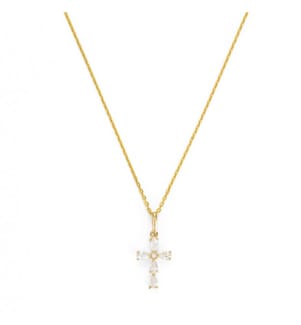 Pendentif Croix Lumière - Or 