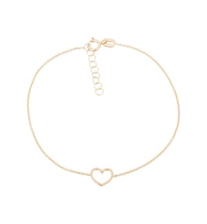 Bracelet en Or Coeur Joli - Or Jaune