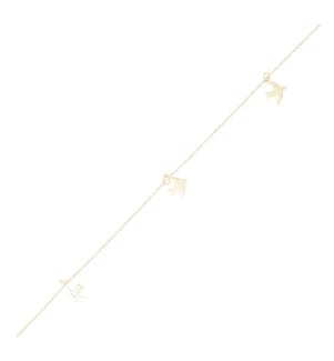 Bracelet  Hirondelles - Or Jaune 375/1000