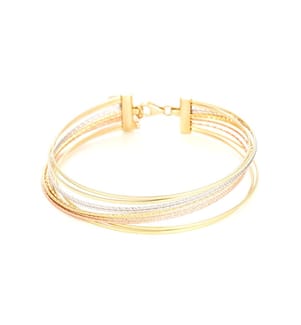 Bracelet  Fabiola - Or Tricolore 375/1000